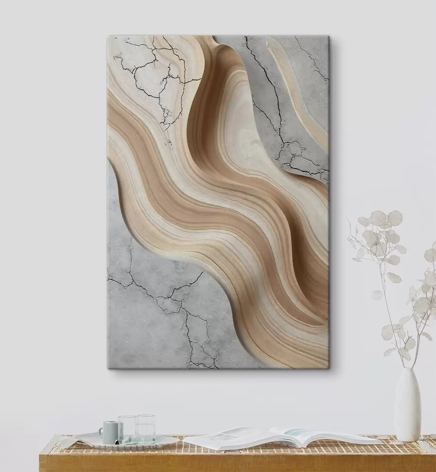 Fototapete Holz und Leichtbeton, Imitation s48104