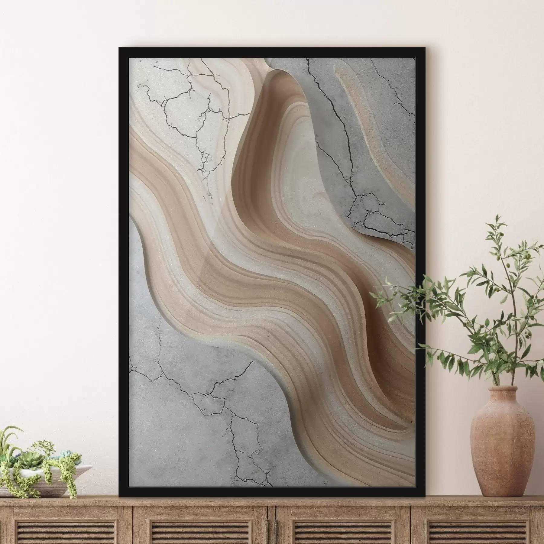 Fototapete Holz und Leichtbeton, Imitation f48104