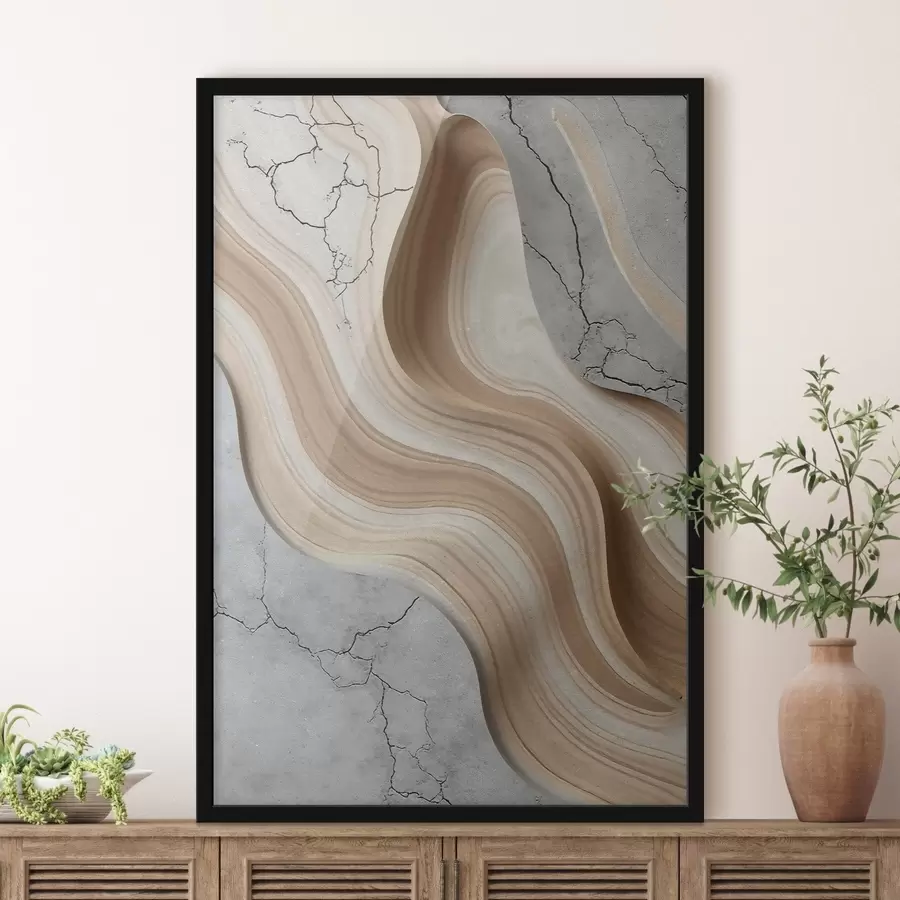 Fototapete Holz und Leichtbeton, Imitation f48104