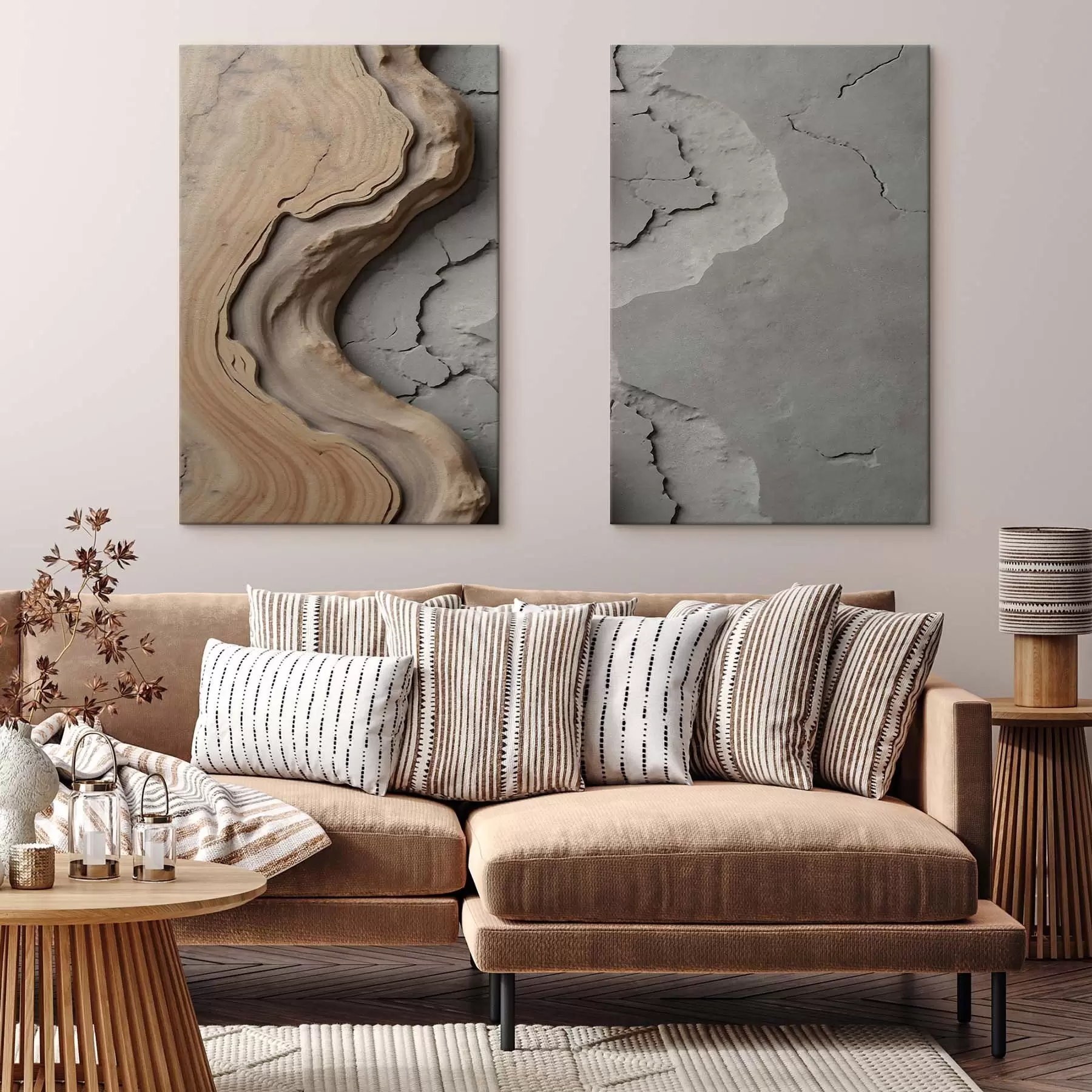 Fototapete Holz und Beton, Imitation m30079