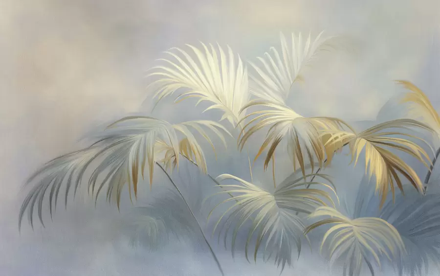 Fototapete Elegante Blätter w05255