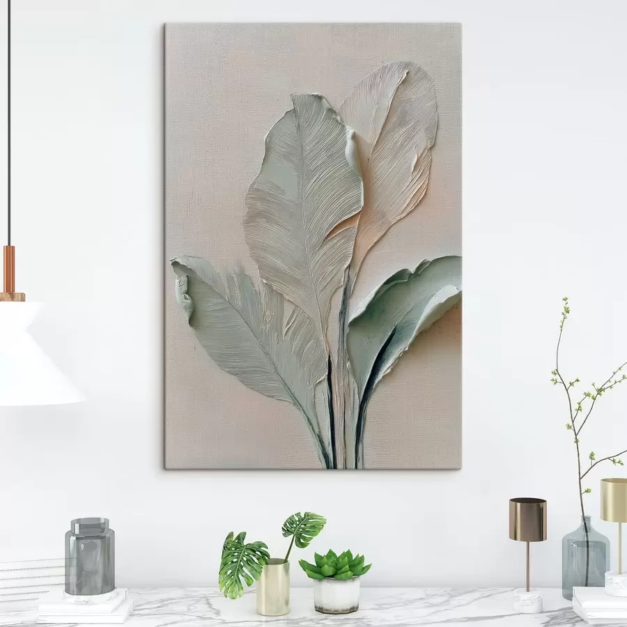 Fototapete Abstrakte Blätter s48130