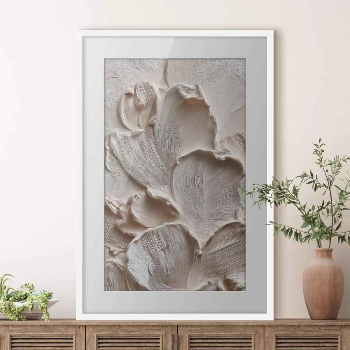 Poster Blütenblätter und Versprechen f48127