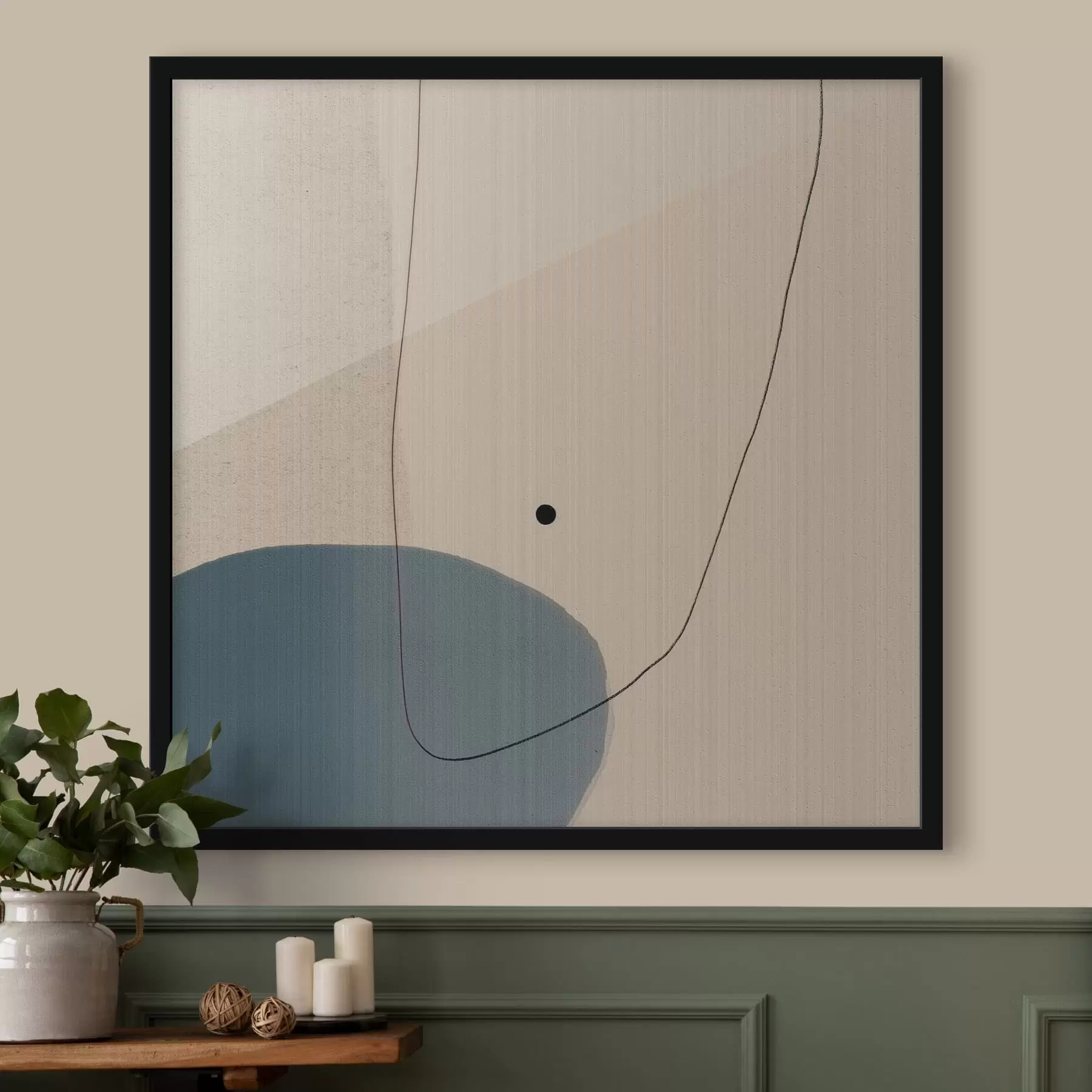 Fototapete minimale abstrakte Komposition f48067