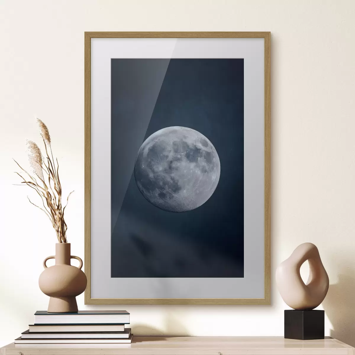 Poster Mond und Geheimnis f48122
