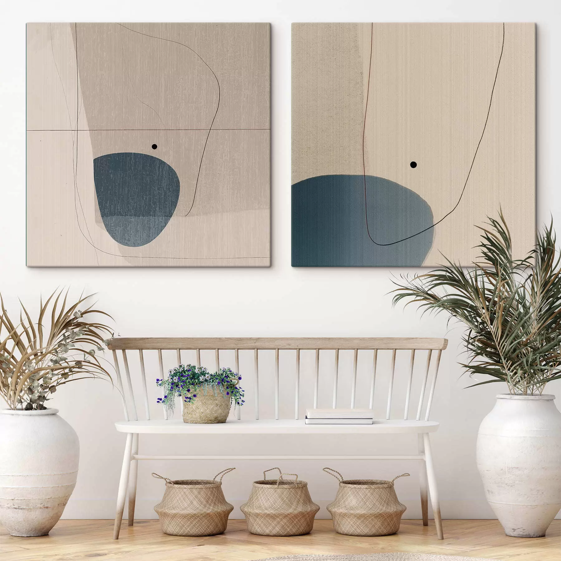 Fototapete Minimalistisches Abstraktes mit Linie m30082