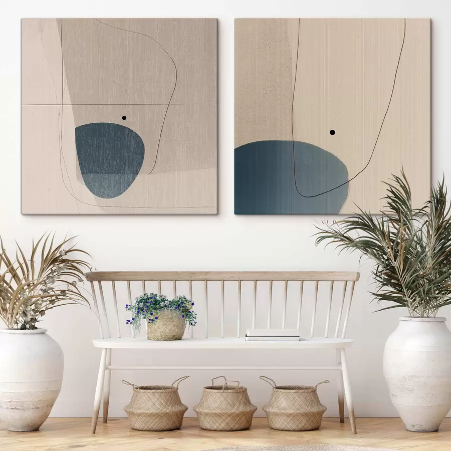 Fototapete Minimalistisches Abstraktes mit Linie m30082