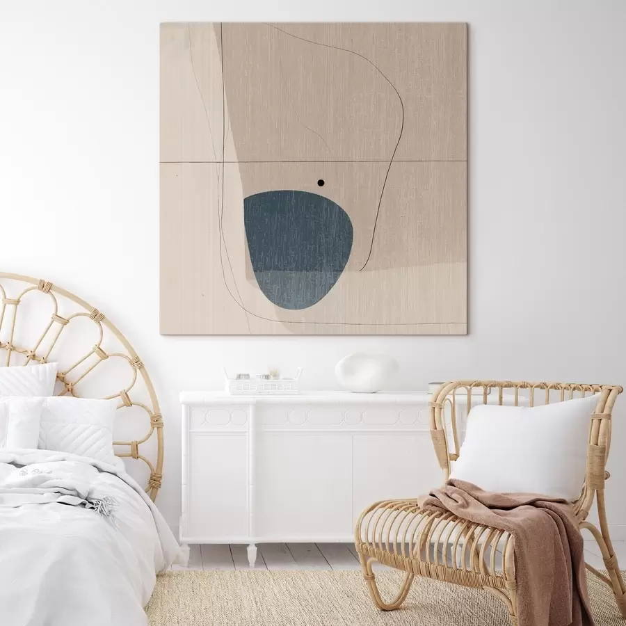 Fototapete minimale abstrakte Komposition s48066