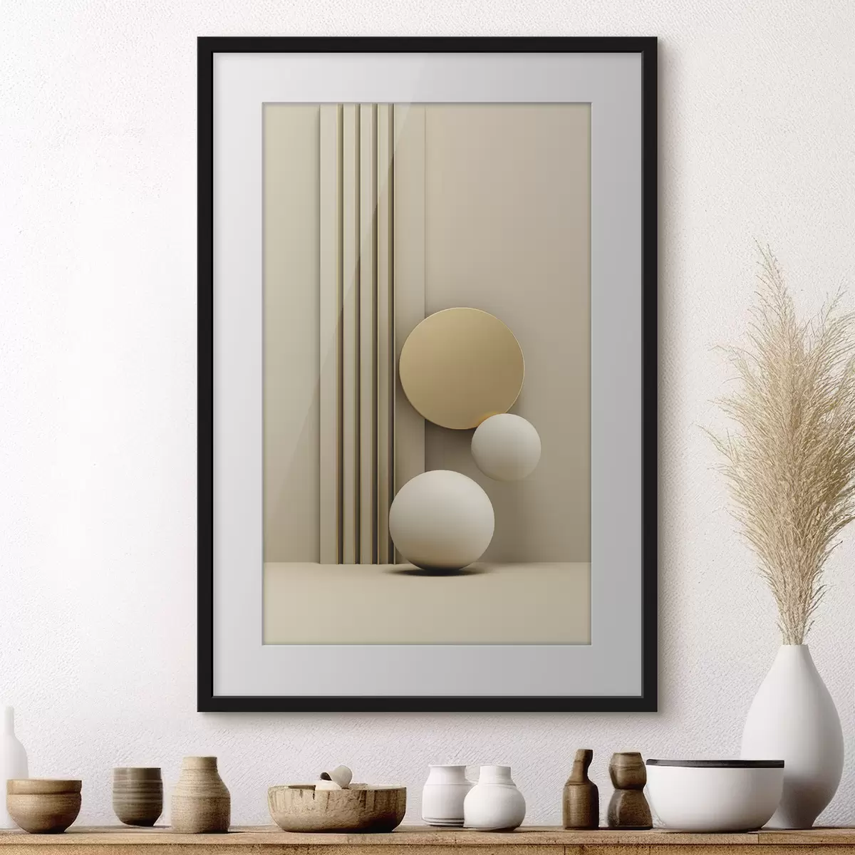 Poster Kreise und Seele f47871