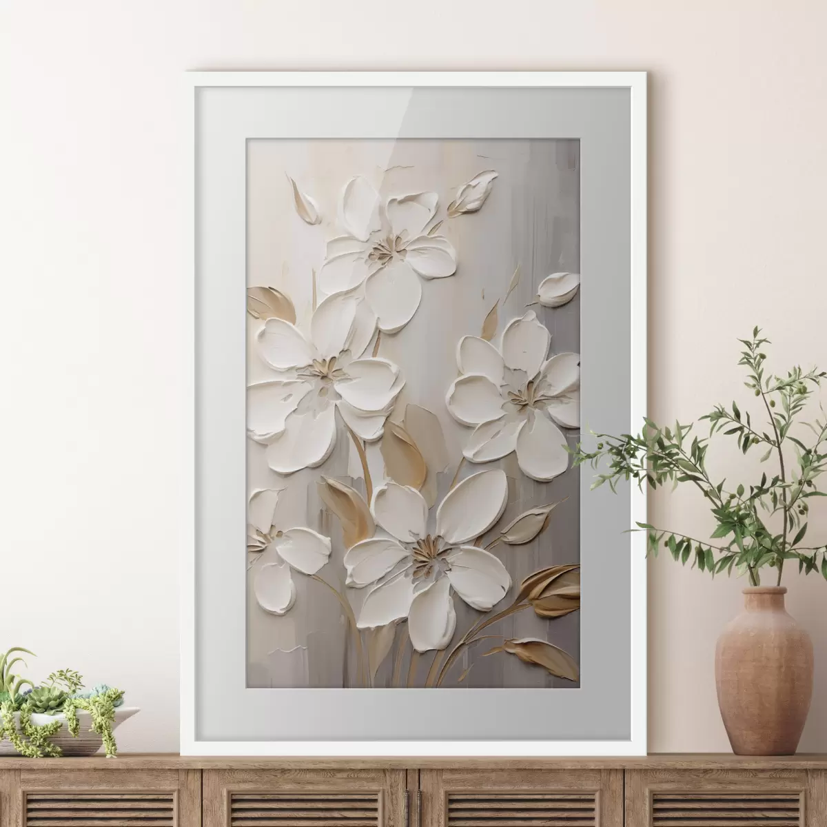 Poster Relief der Zartheit f47874