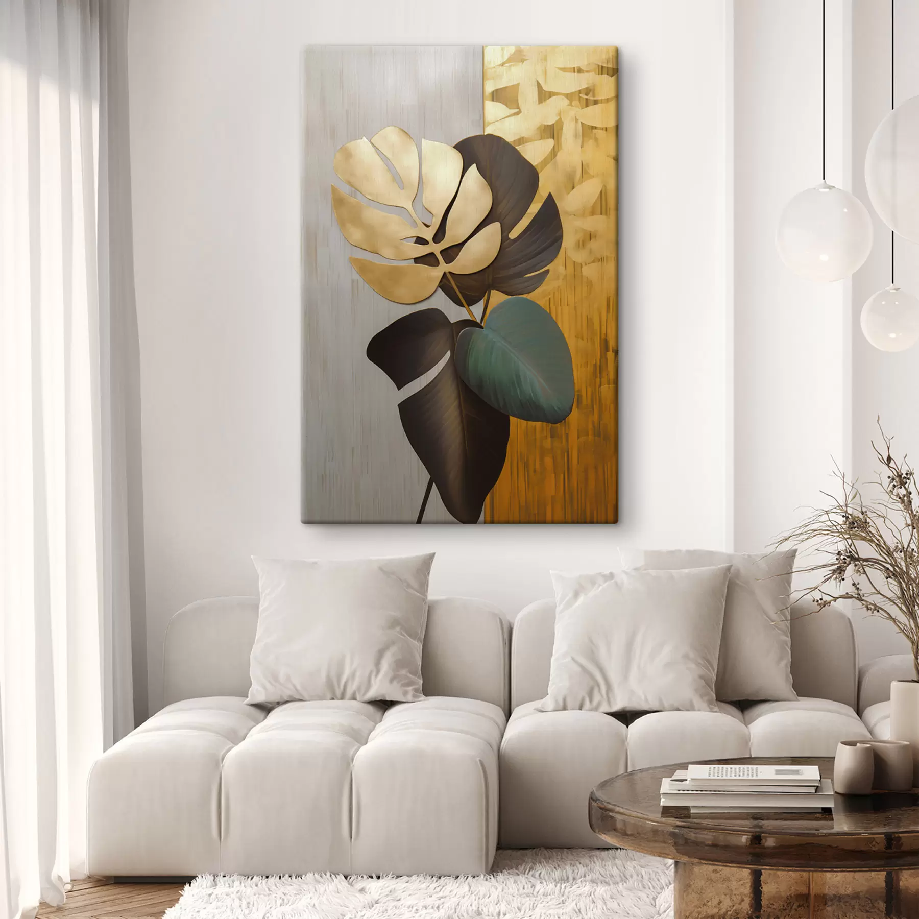 Fototapete Tropische Blätter s47783