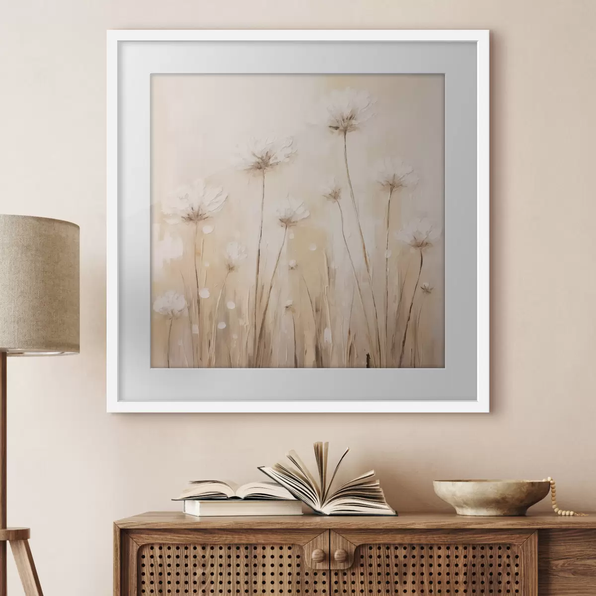 Poster Getrocknete Blumen f48154