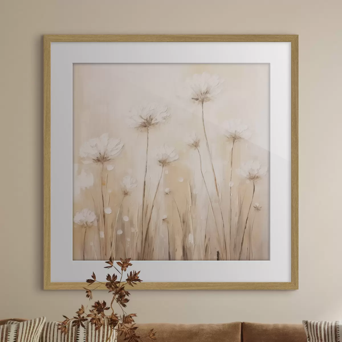 Poster Getrocknete Blumen f48154