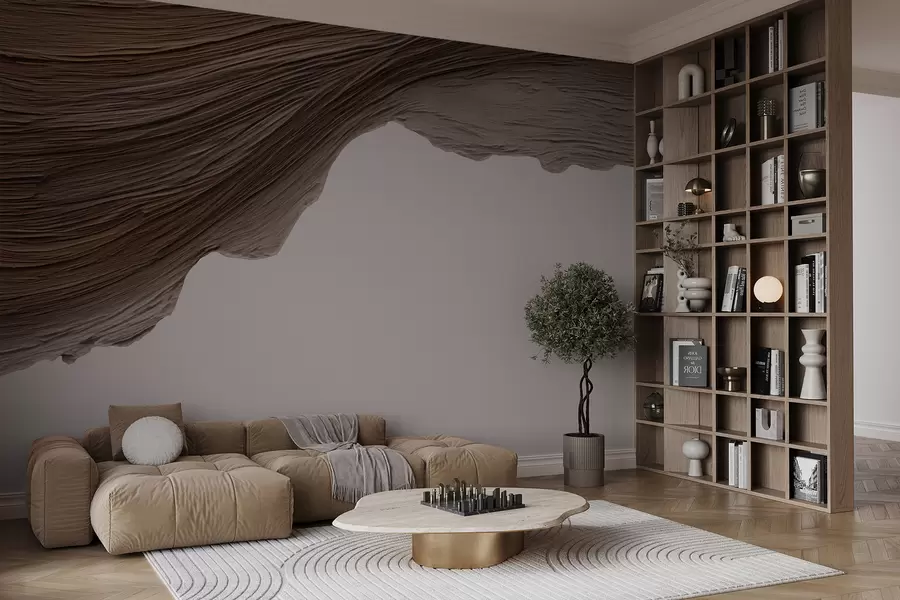 Fototapete Holzrelief w05273