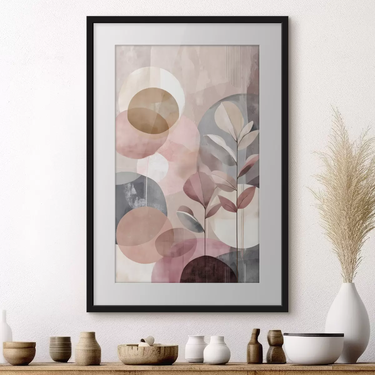Poster Kreise eines warmen Tages f47977