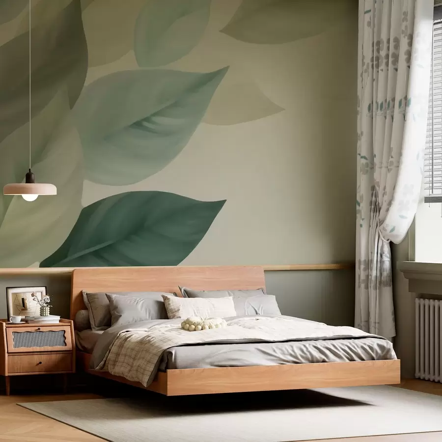 Fototapete Große Blätter w05107