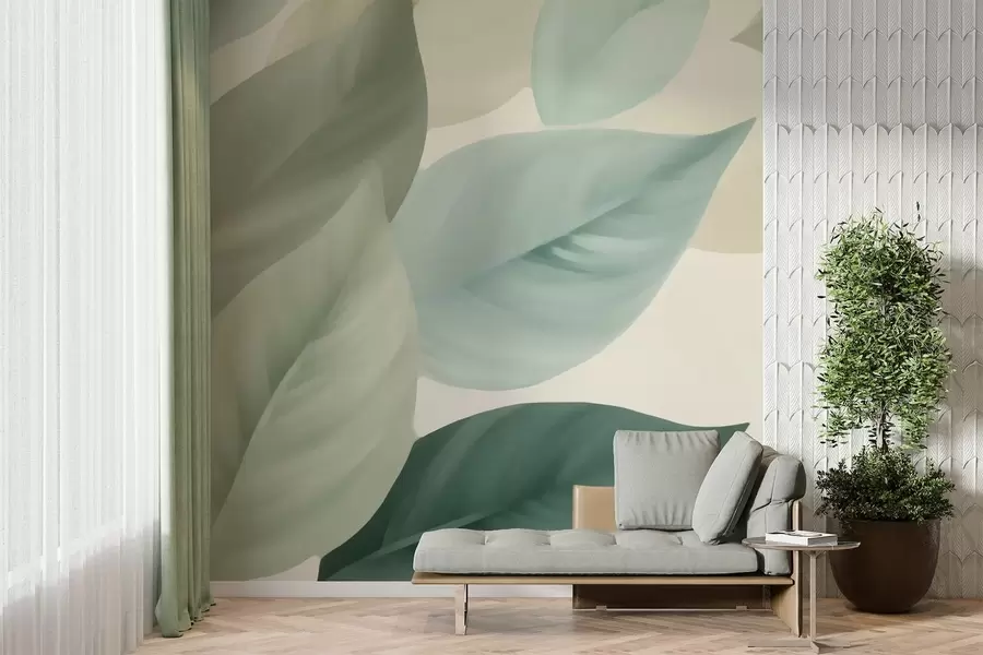 Fototapete Große Blätter w05107