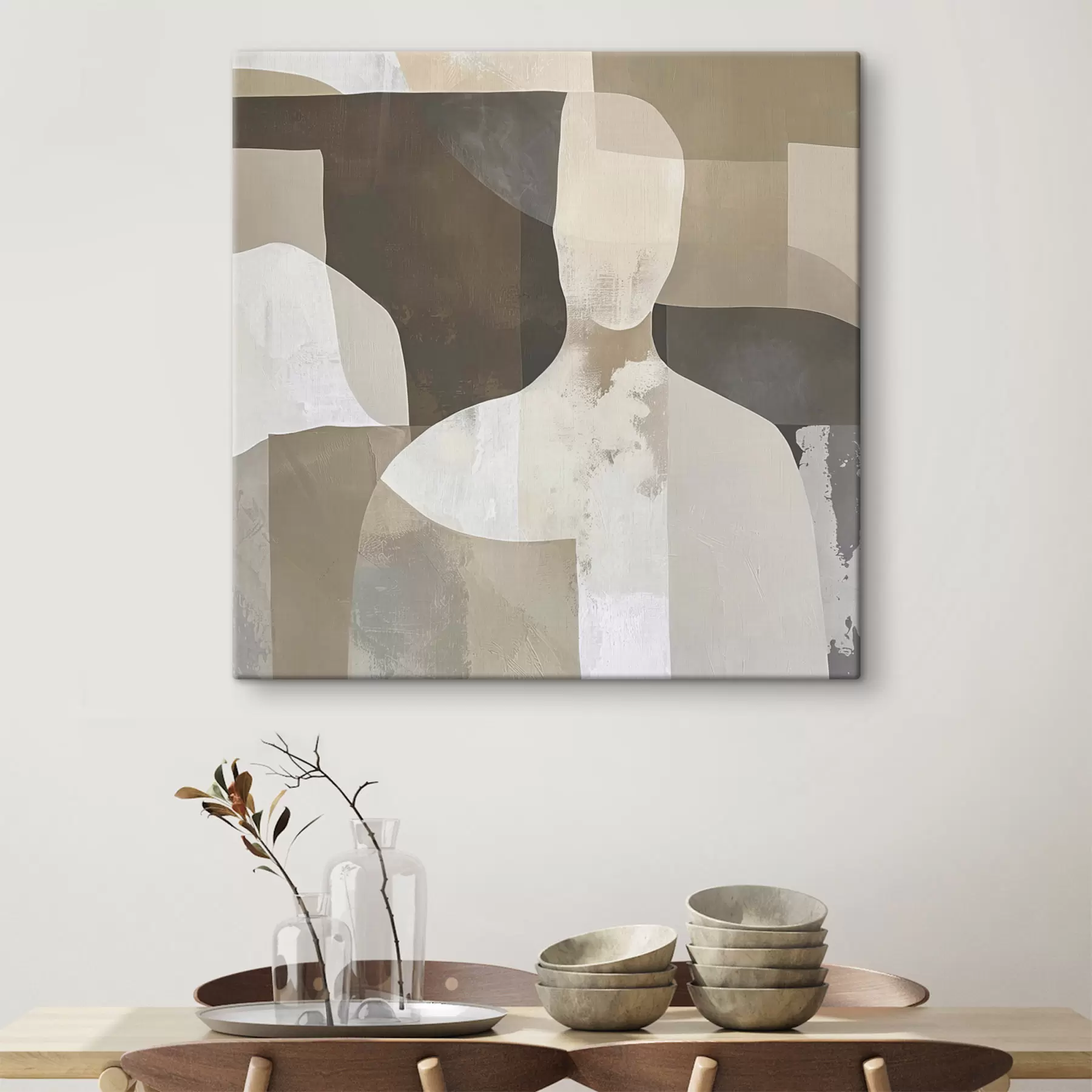 Fototapete Abstrakte Silhouette s48017