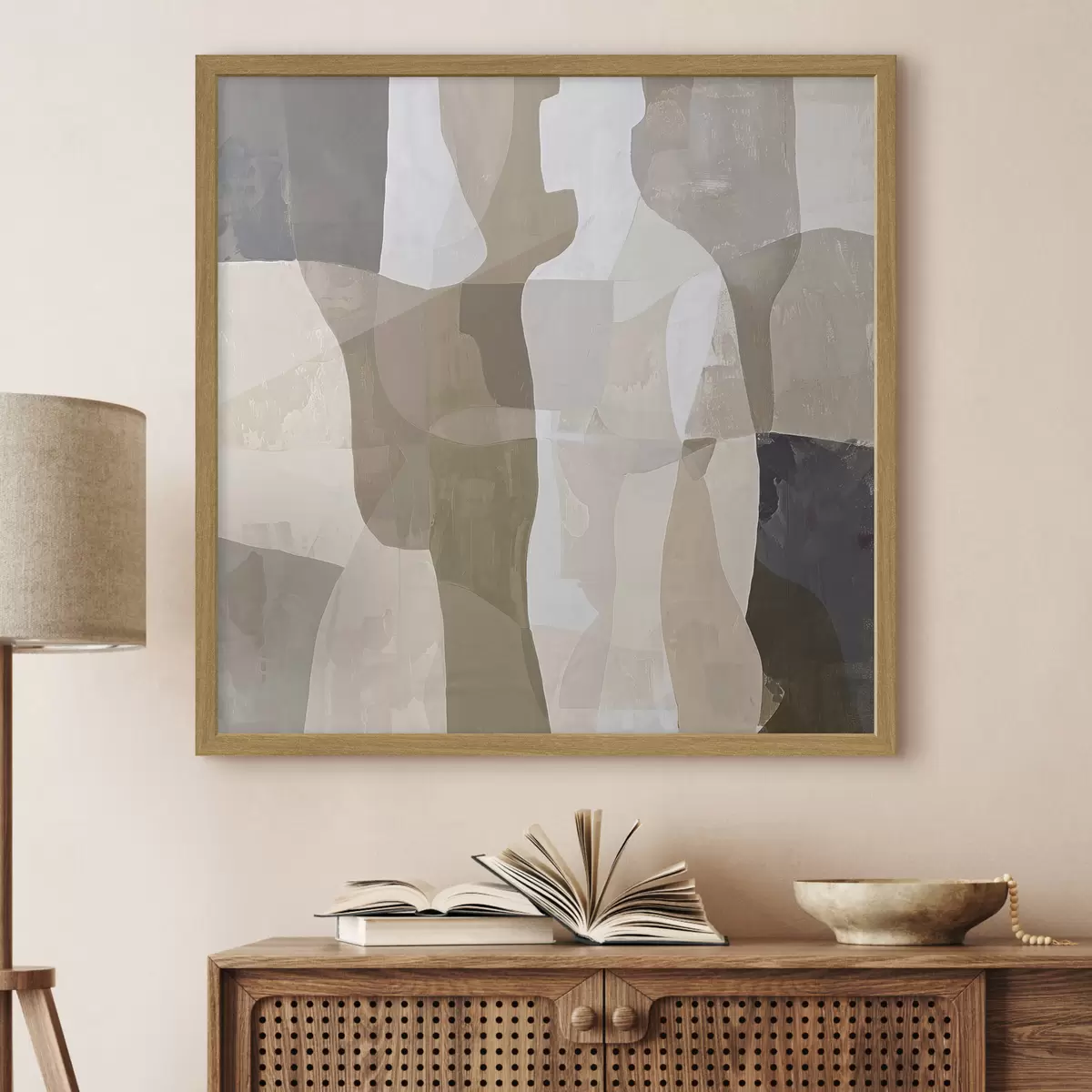 Poster Abstrakte Silhouette f48016