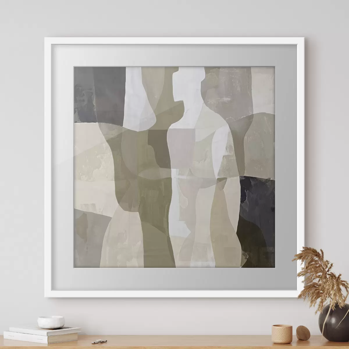 Poster Abstrakte Silhouette f48016