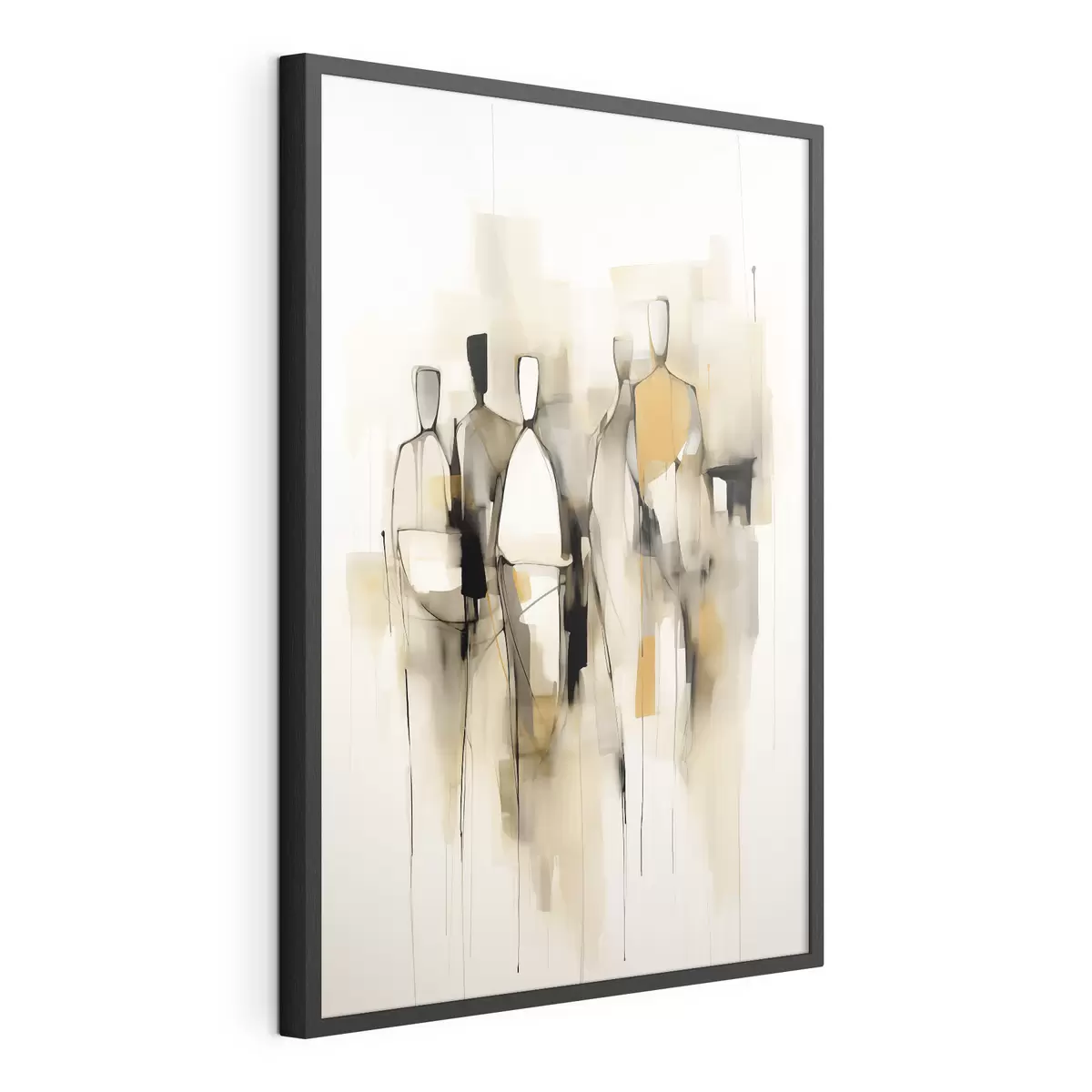 Poster Abstrakte Silhouetten f48019