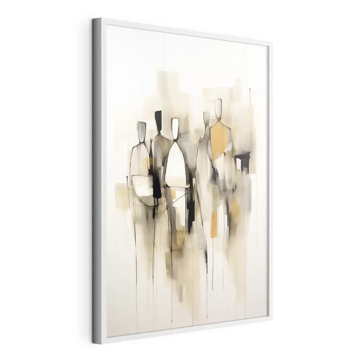 Poster Abstrakte Silhouetten f48019