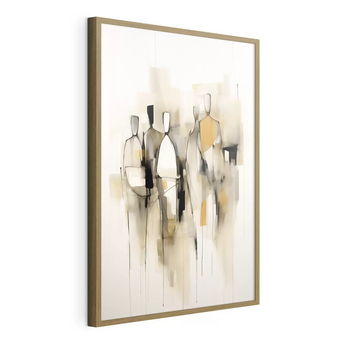 Poster Abstrakte Silhouetten f48019