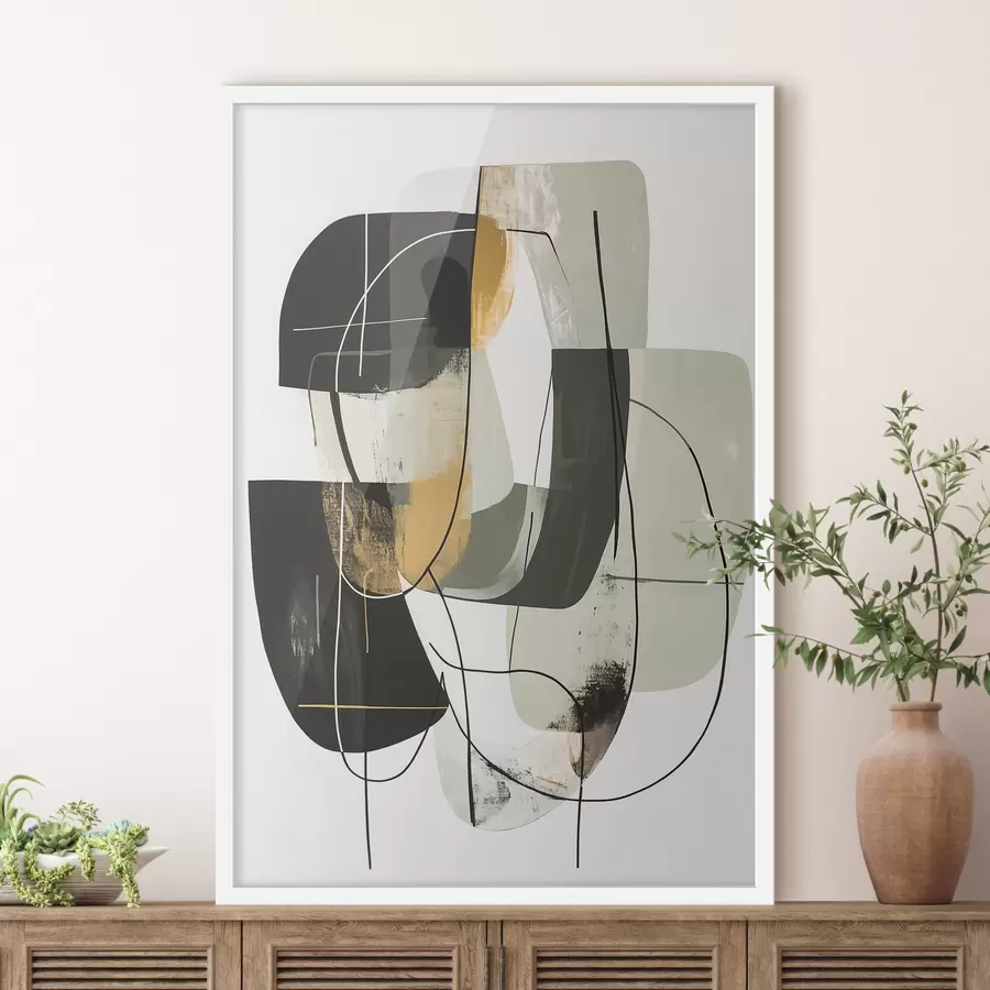 Fototapete Zeitgenössische Abstraktion f48220