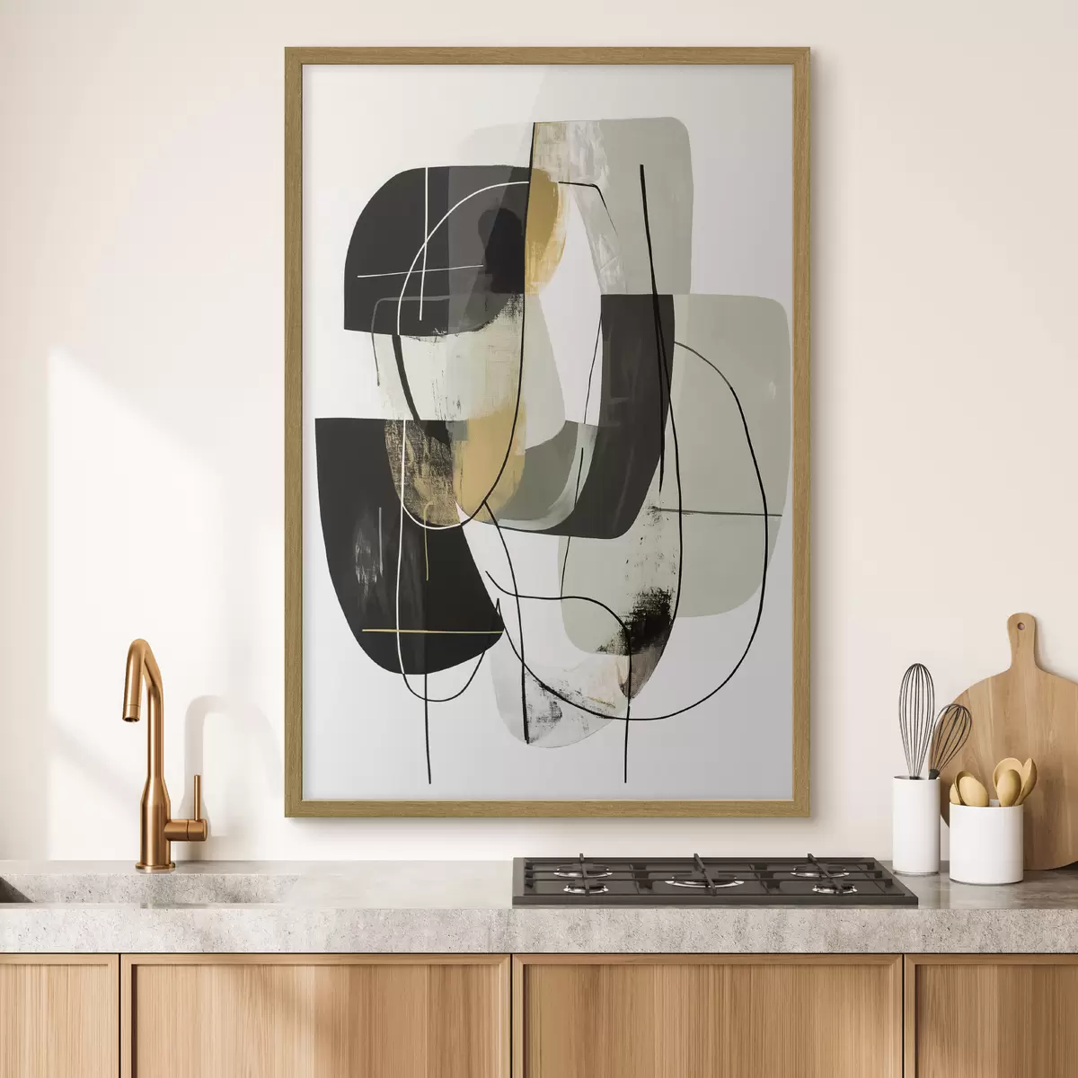 Poster Zeitgenössische Abstraktion f48220