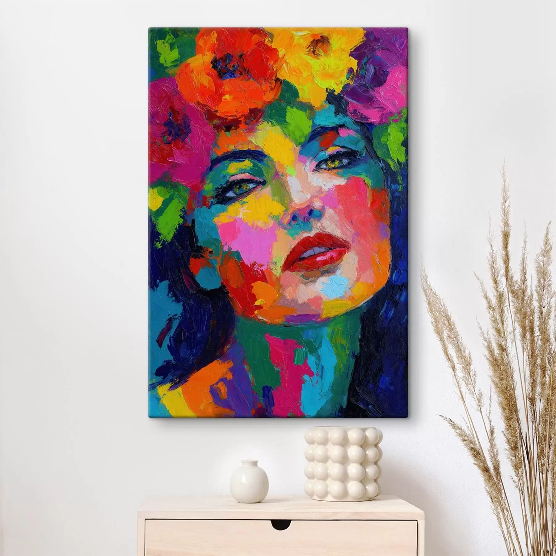 Fototapete Porträt eines Mädchens s48229