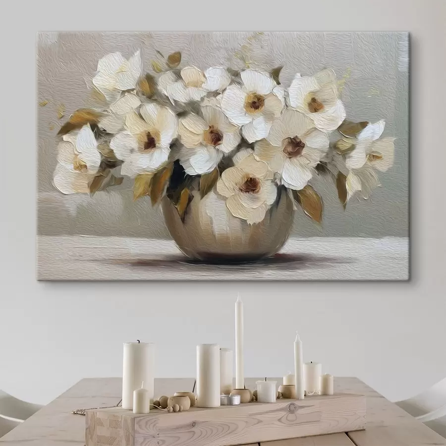 Fototapete Blumen in einer Vase s48242