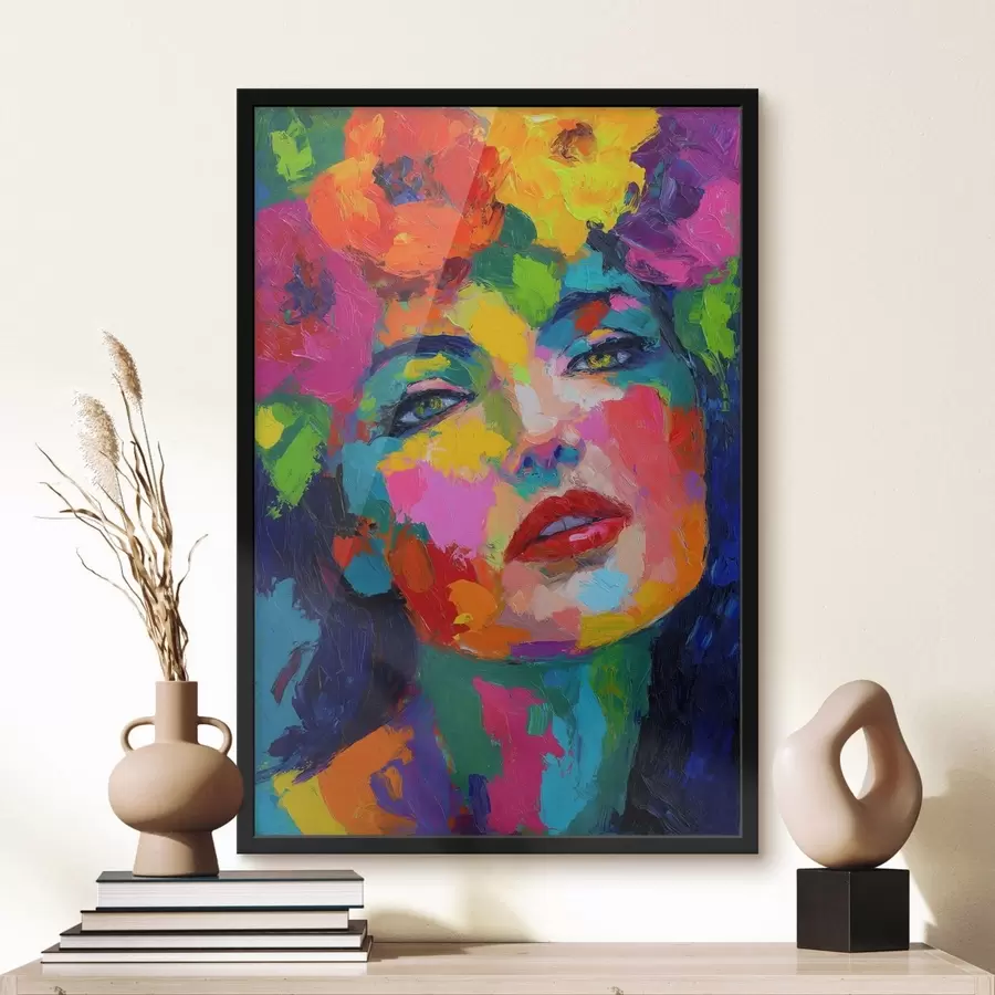 Fototapete Porträt eines Mädchens f48229