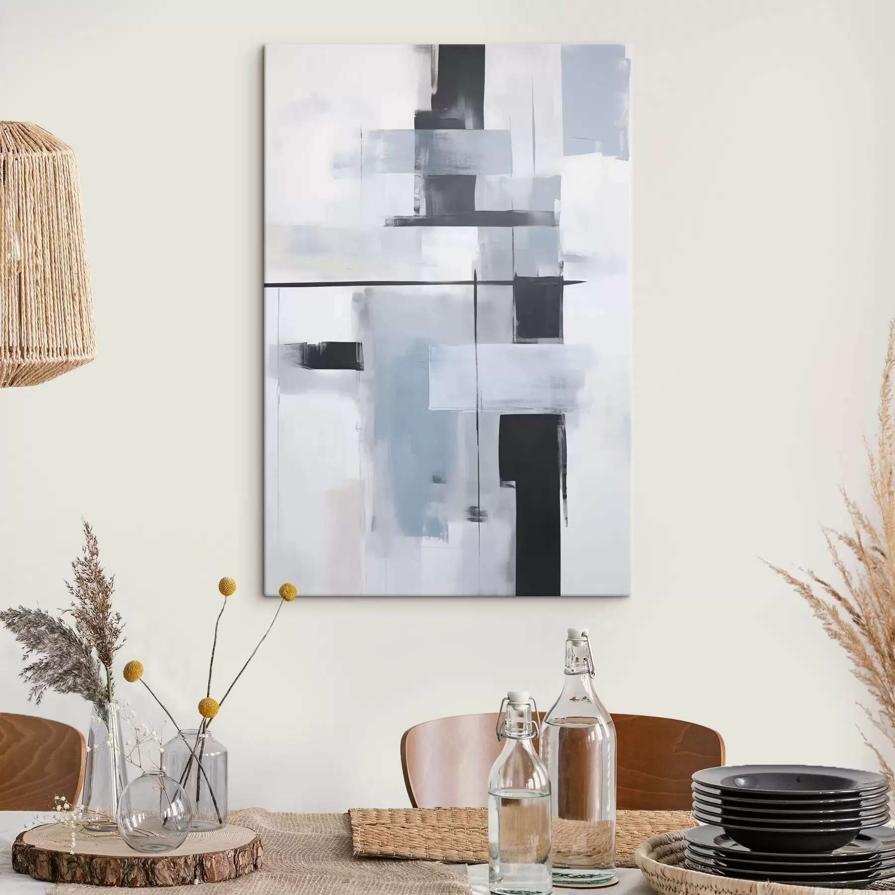 Fototapete Moderne Abstraktion Nachahmung der Malerei s48261