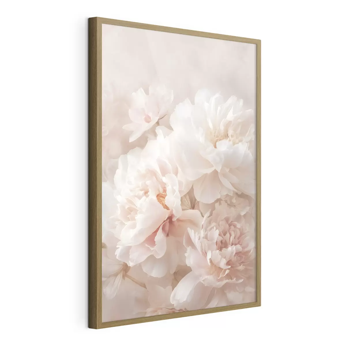 Poster üppige rosa Pfingstrosen f47953