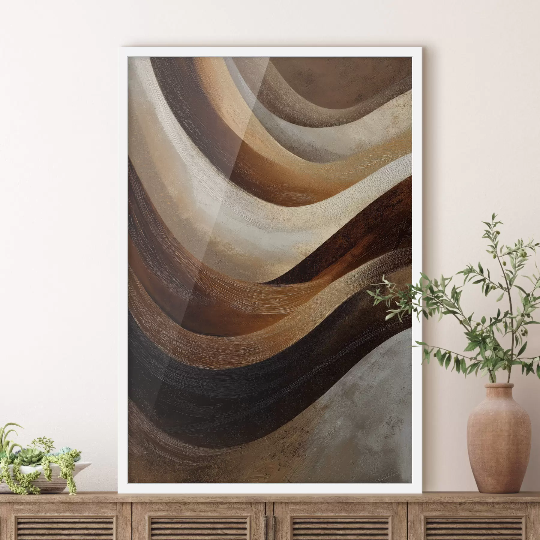 Fototapete Abstrakte Wellen f48301