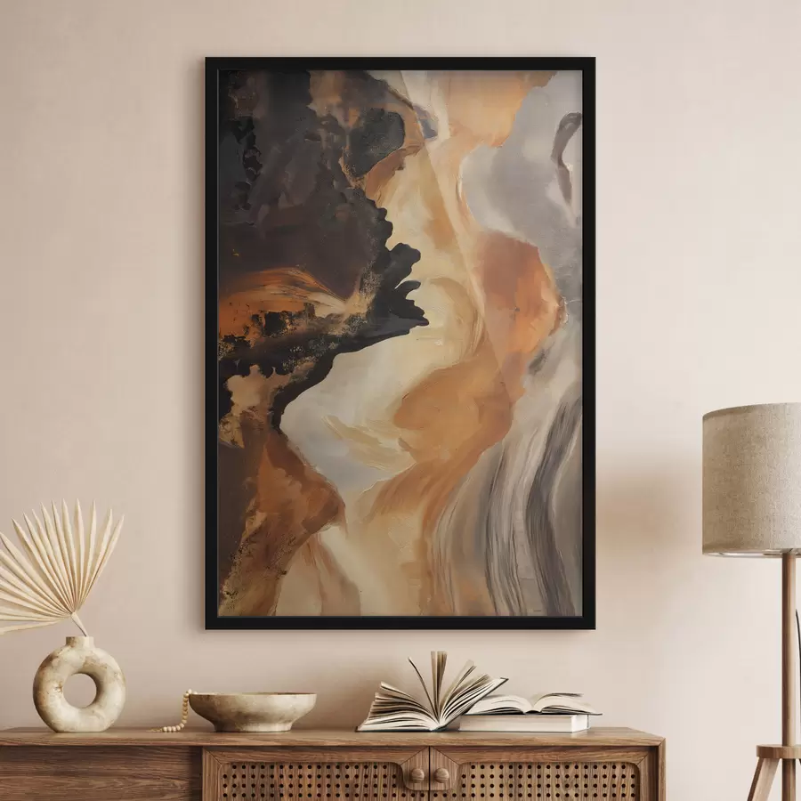 Fototapete Abstrakte Pinselstriche f48302