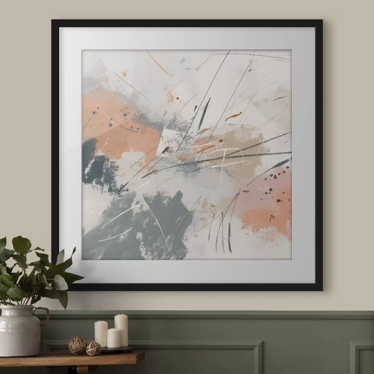 Poster Abstraktion f48303