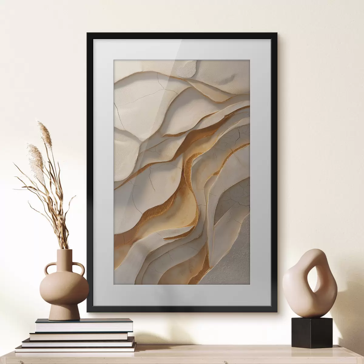 Poster Abstrakte Wellen f48313