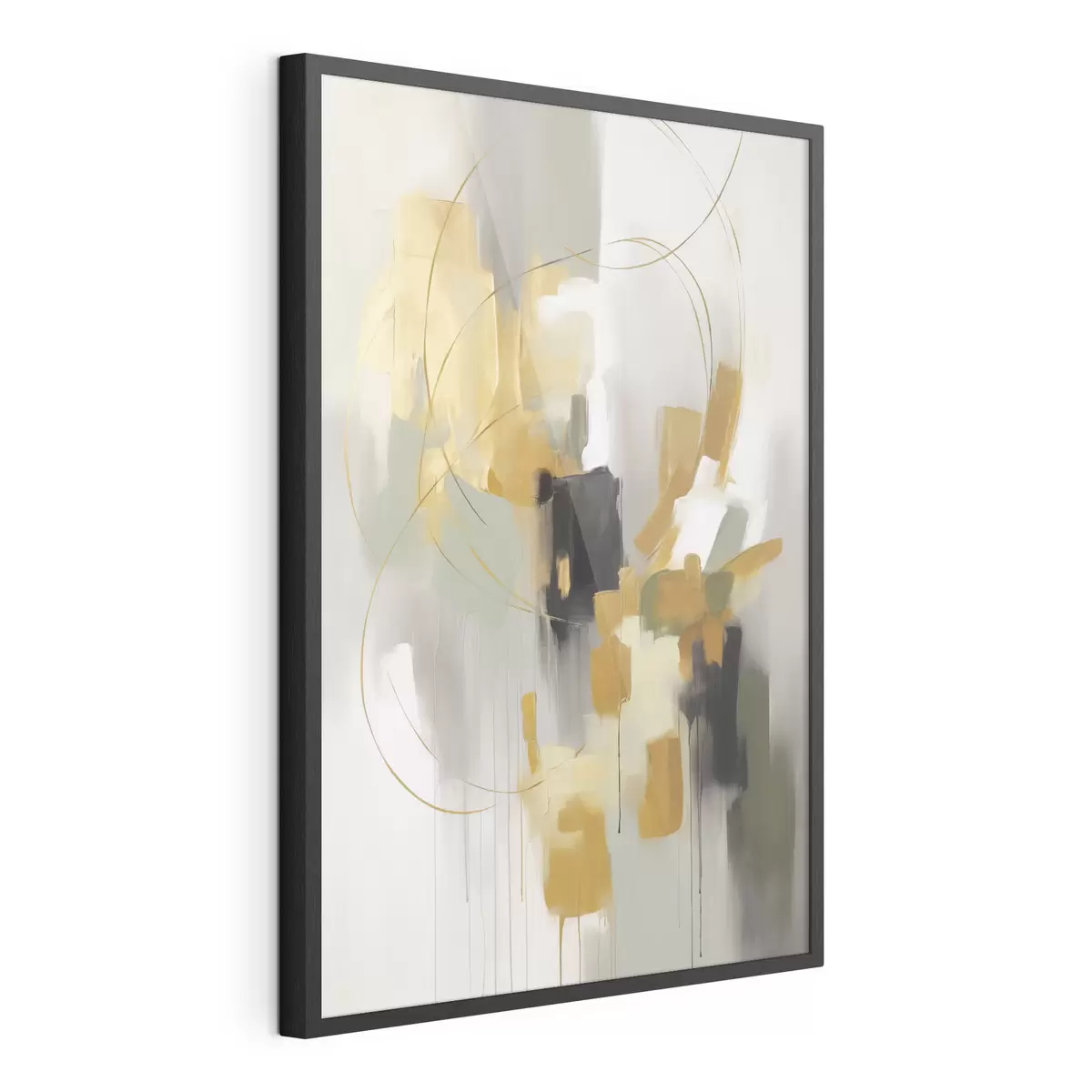 Poster Abstraktion Nachahmung der Malerei f48324