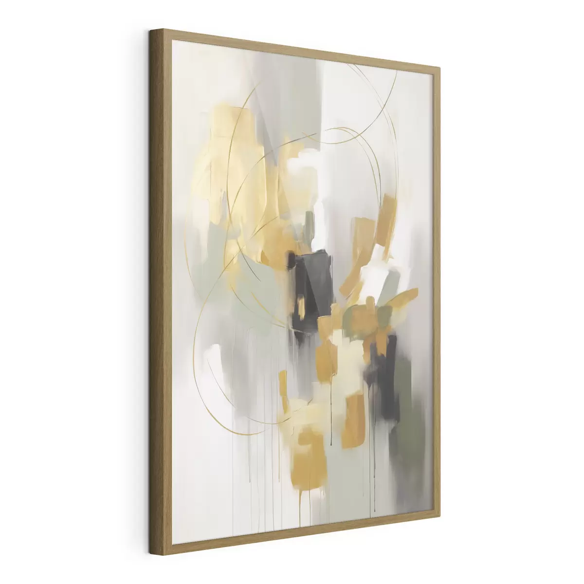 Poster Abstraktion Nachahmung der Malerei f48324