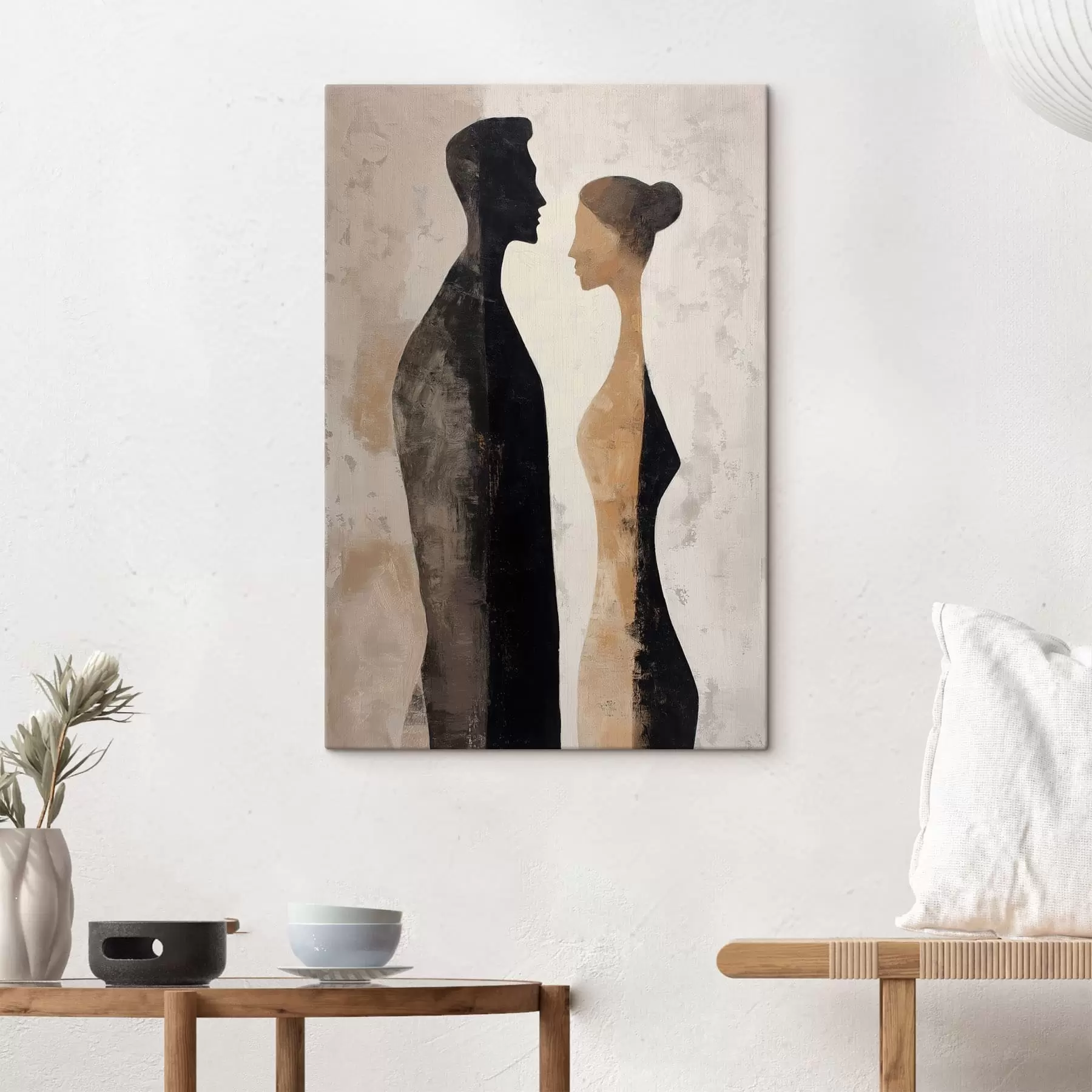 Fototapete Abstrakte Silhouetten s48370