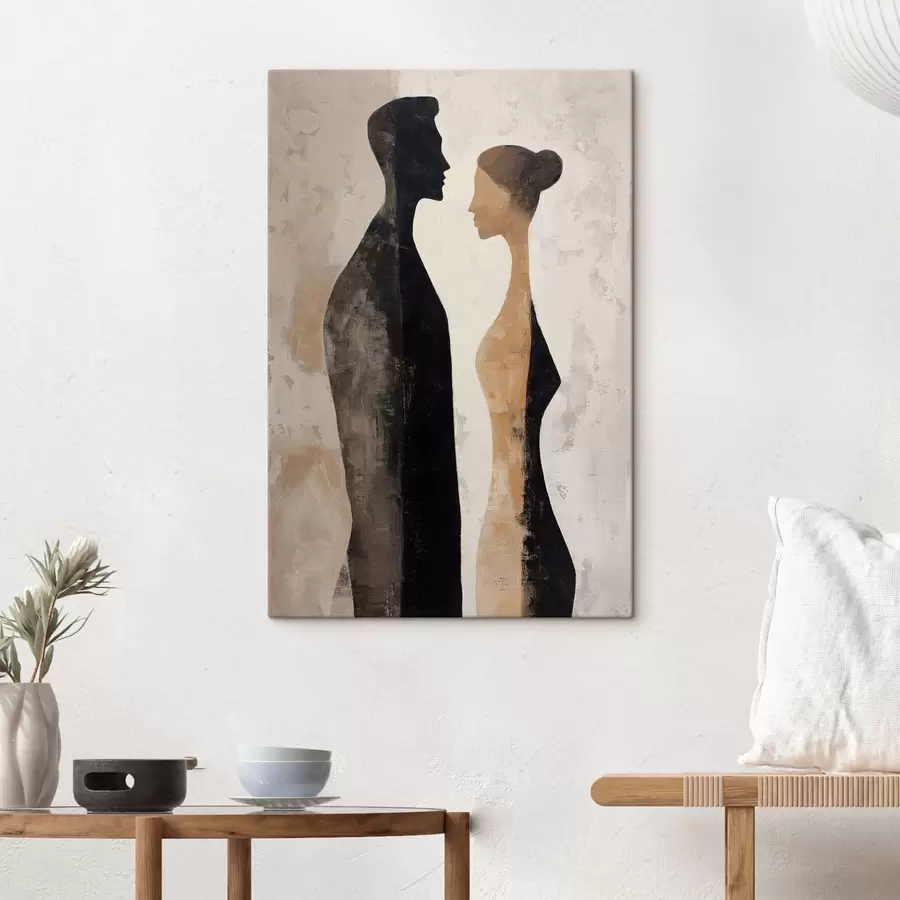 Fototapete Abstrakte Silhouetten s48370