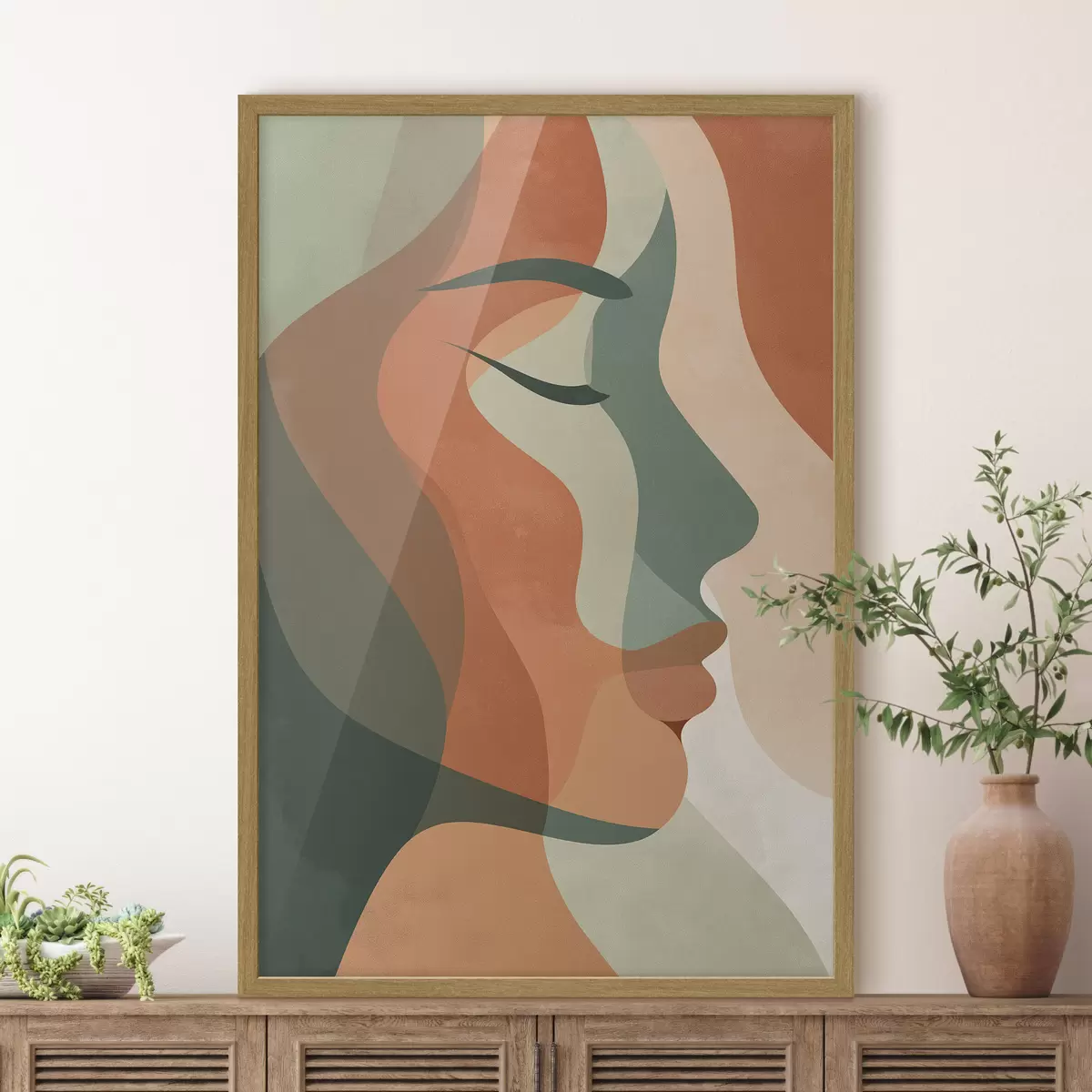 Poster Gesicht und Begegnung f48367
