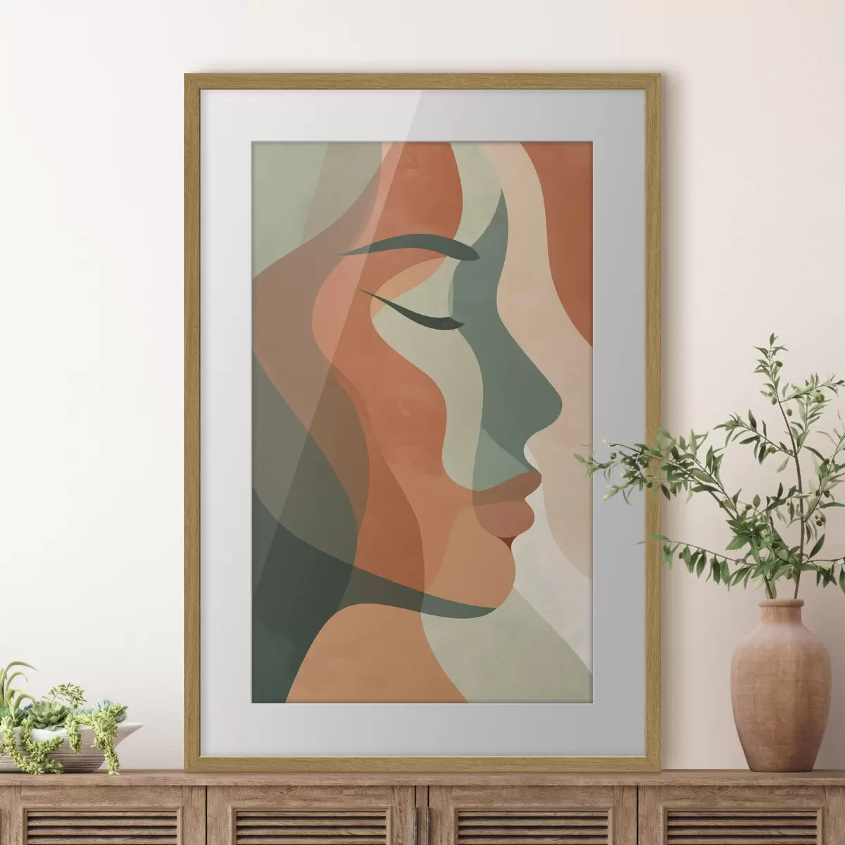 Poster Gesicht und Begegnung f48367