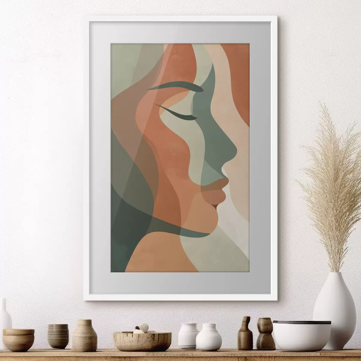 Poster Gesicht und Begegnung f48367