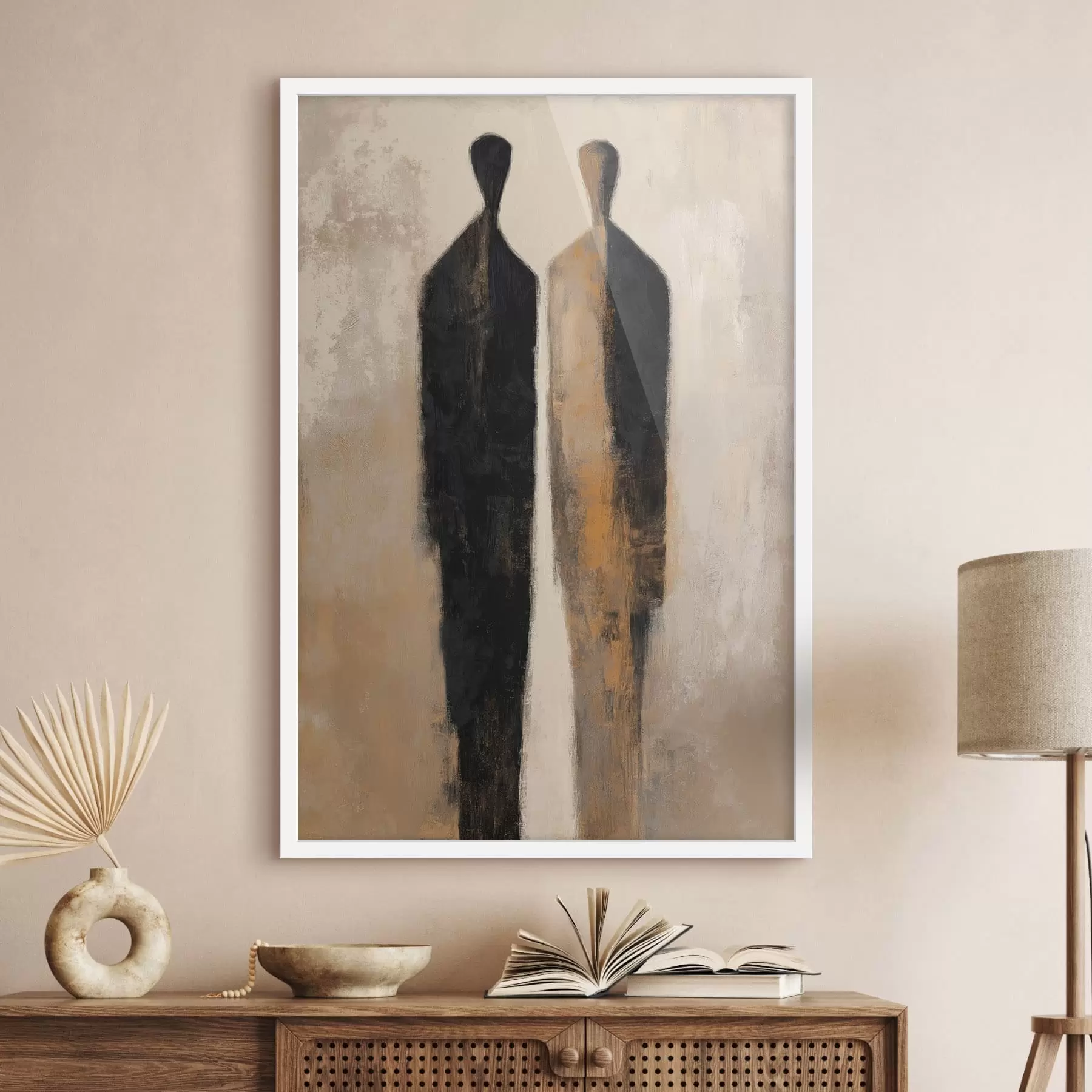 Fototapete Abstrakte Silhouetten f48369