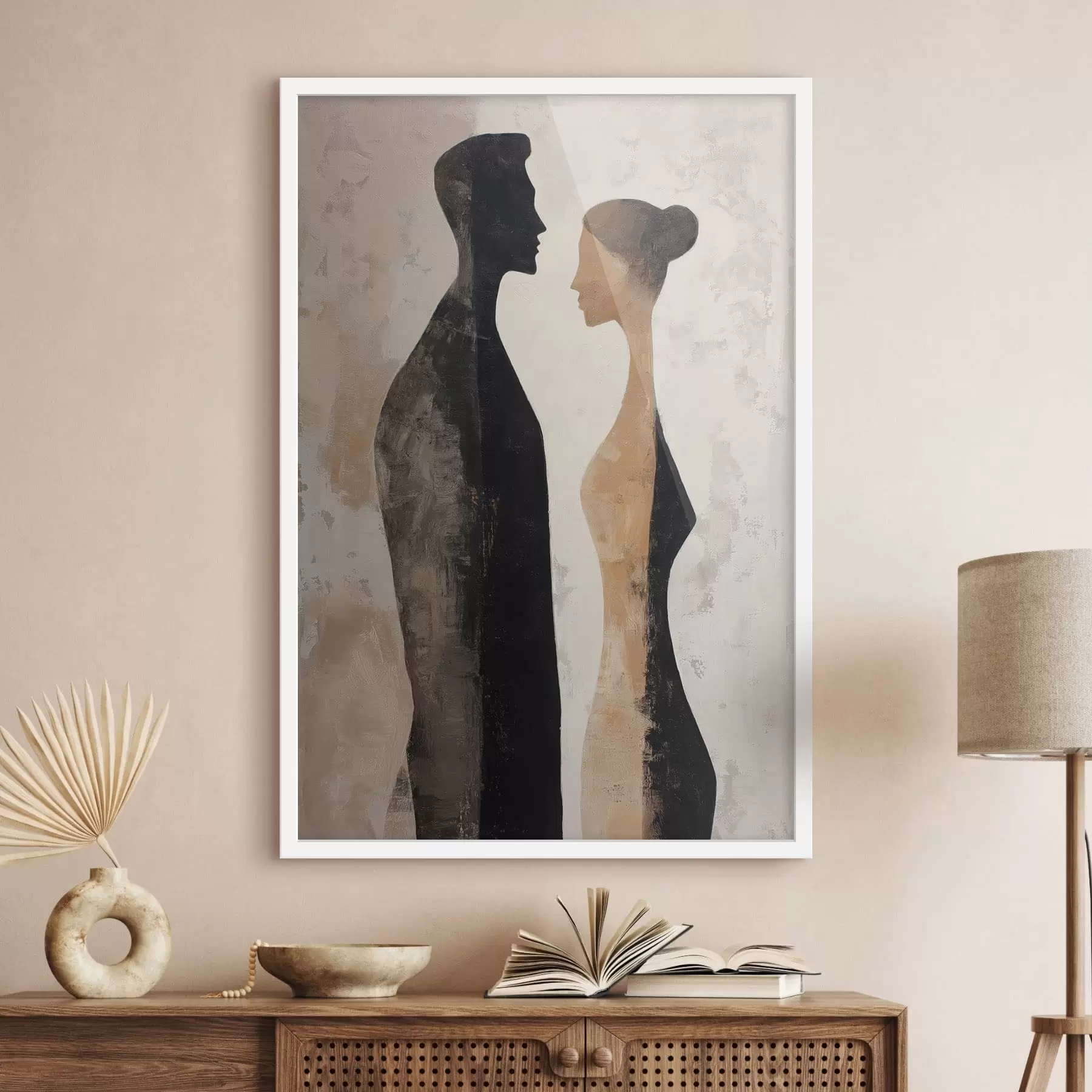 Fototapete Abstrakte Silhouetten f48370