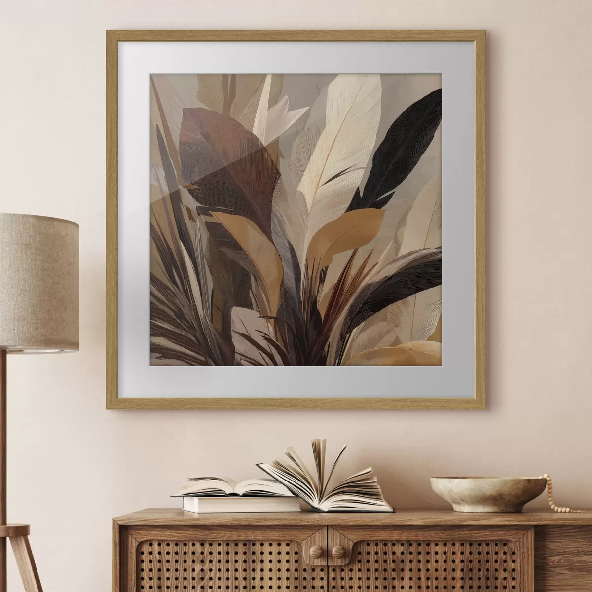 Poster Blätter f48380