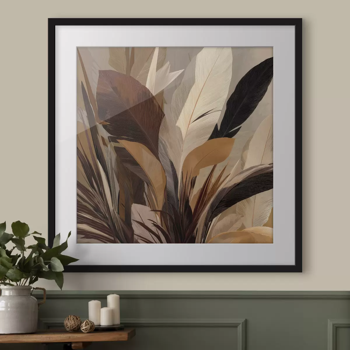 Poster Blätter f48380