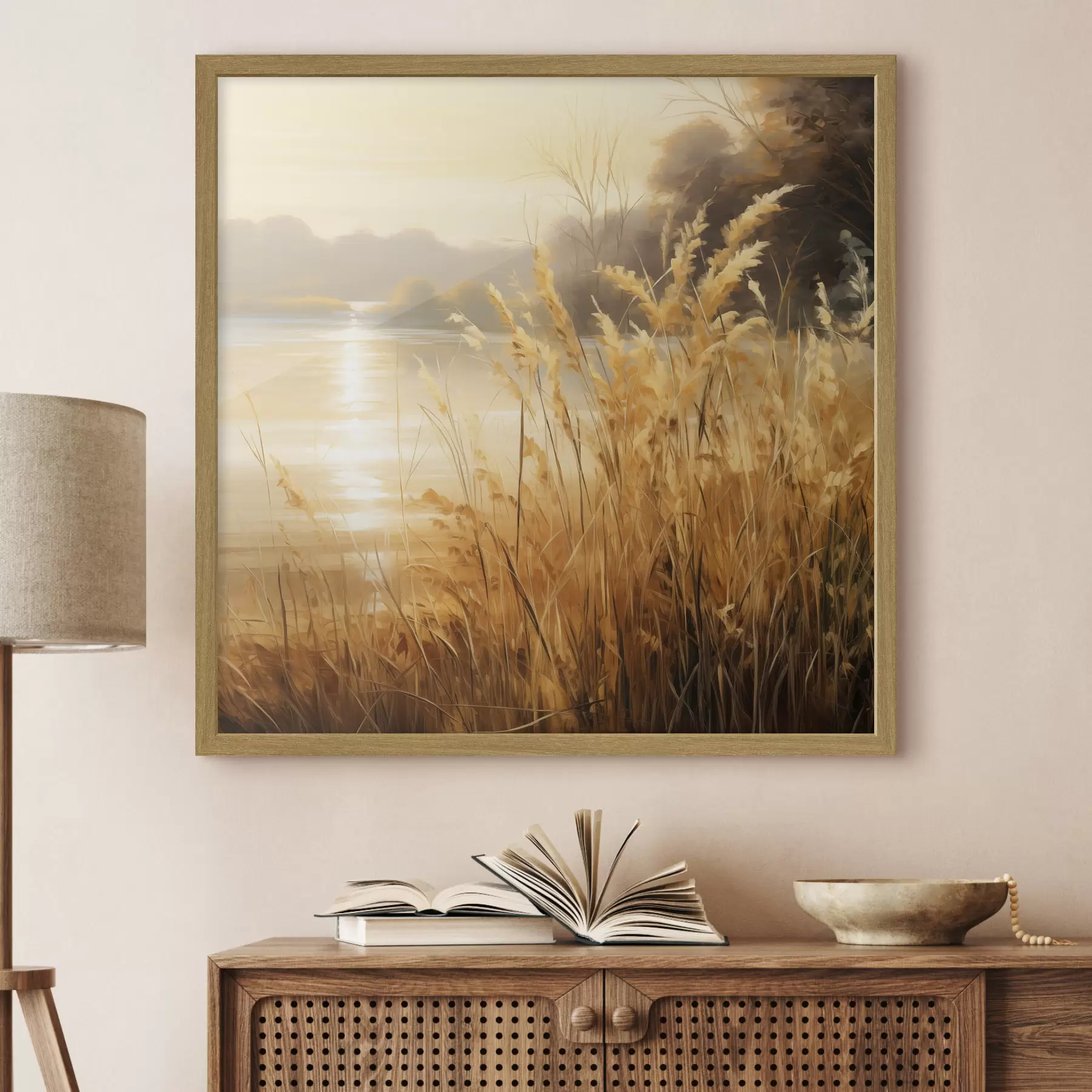 Fototapete Küste und Leuchten f48393